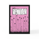 Pink Happy Birthday Card