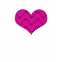pink heart 3 t-shirts