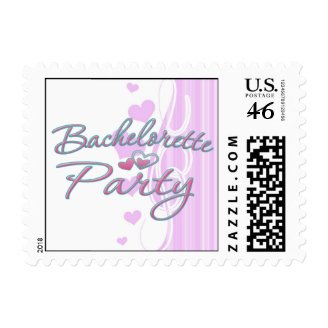 Real Bachelorette Bridal Shower Postage Stamps Real Bachelorette Bridal Shower Postage Stamps
