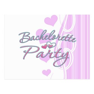  Bachelorette Party Post Cards & Invitations