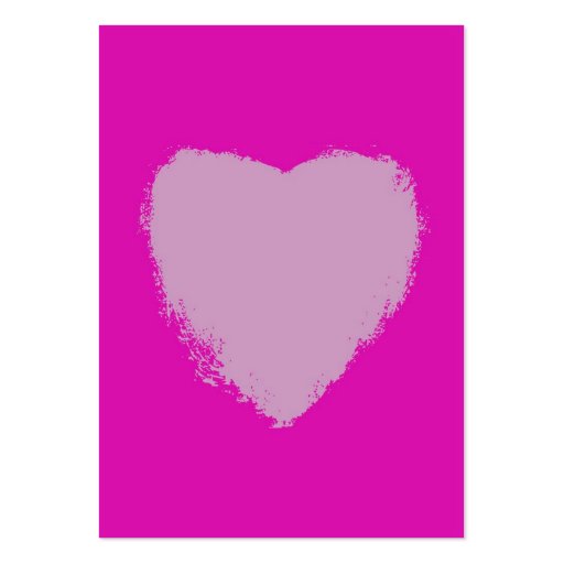 Pink Heart Background Earring Cards Business Card Template (back side)