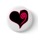 Pink Heart buttons