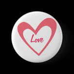 Pink Heart buttons