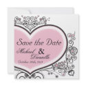 Pink Heart invitation