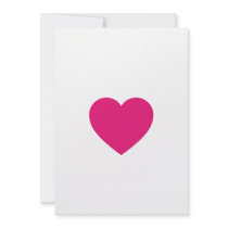 Pink Heart Invitation