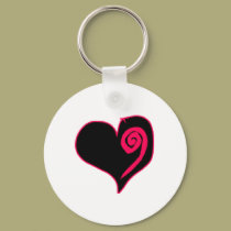 Pink Heart keychains