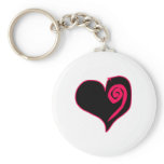 Pink Heart keychains