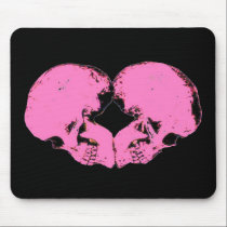 PINK HEART mousepads