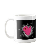 Pink Heart mugs by innocencebroken Pink Heart mugs