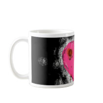 Pink Heart mugs by innocencebroken Pink Heart mugs