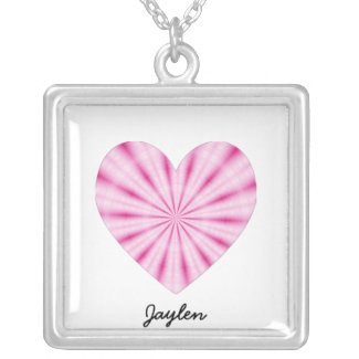Pink Heart necklace