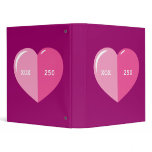 Pink Heart Pills Binder