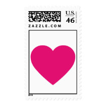 Pink Heart Postage