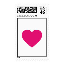 Pink Heart Postage