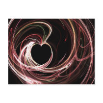Pink Heart postcards