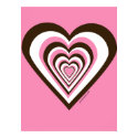 pink heart poster posters
