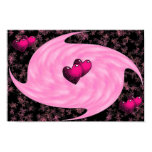 Pink Heart. posters