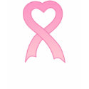 Pink Heart Ribbon T-Shirt T-Shirt by pinkribbonshirts Pink Heart Ribbon T-Shirt T-Shirt