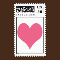 Pink Heart stamps stamps