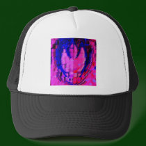 Pink HEART - Street SMART hats by doonagiri Pink HEART - Street SMART hats