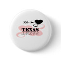 Pink Heart Texas buttons by USAstates Pink Heart Texas buttons