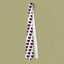 Pink Heart ties