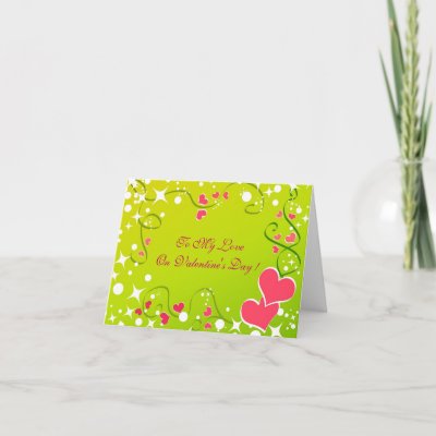 pictures of hearts and stars. Pink hearts and stars - Card