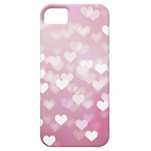 Pink Hearts iPhone 5 Case Zazzle