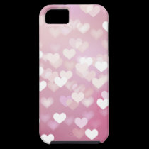 Pink Hearts iPhone 5 Vibe Case casemate cases