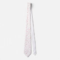 PINK HEARTS on WHITE by SHARON SHARPE ties