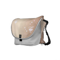 Pink Hearts Rickshaw Messenger Bag rickshaw messenger bags