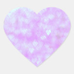 Pink Hearts Stickers