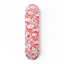 Pink Hearts & SugarSkulls skateboards by jetterockit Pink Hearts & SugarSkulls skateboards