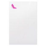 Pink Heels Personalized Stationery