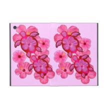 Pink Hibiscus And Honu Turtles iPad Mini Cases