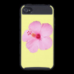 Pink Hibiscus Flower iPhone 4 Case