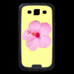 Pink Hibiscus Flower Samsung Galaxy S3 Case