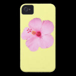 Pink Hibiscus Iphone 4 Case-mate Case