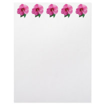 Pink Hibiscus letterhead