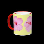 Pink Hibiscus Mug
