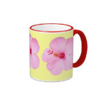 Pink Hibiscus Mug