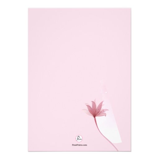 Pink High Invitation