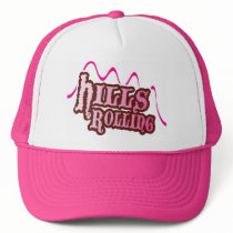 Pink Hills Rolling hats