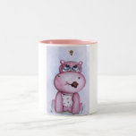 Pink Hippo Mug