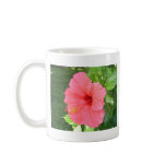 Pink Hisbiscus Flower Coffee Mug