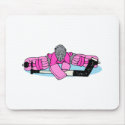 Pink Hockey Goalie
