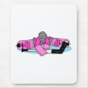 Pink Hockey Goalie