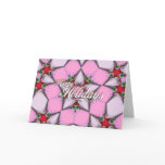 Pink Holidays Card Pink Holidays Card