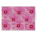 Pink Hollyhocks Card by ggbythebay Pink Hollyhocks Card