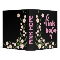 Pink Hope Binder by zazzleproducts1 Pink Hope Binder
